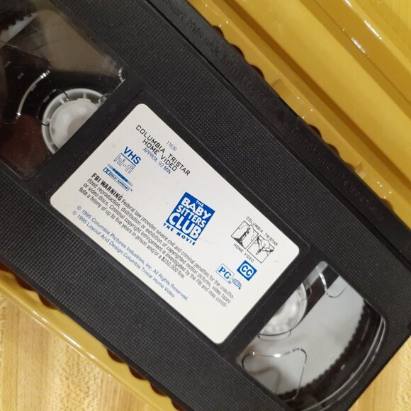 The Babysitters Club 1995 VHS Ellen Burstyn Rachael Leigh Cook Schuyler Fisk VTG - Picture 7 of 7